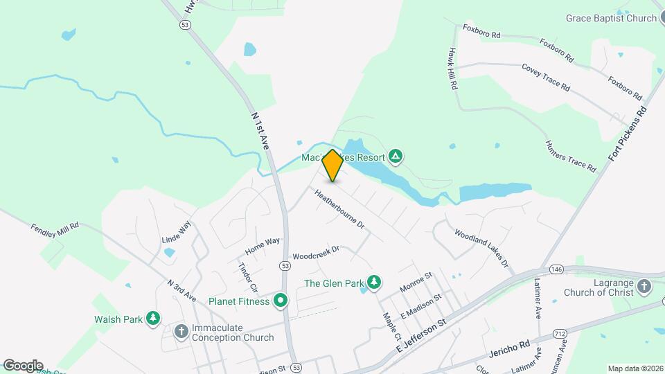 1110 Keane Ave Map and Location Details