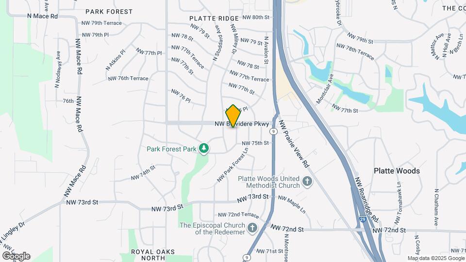 7512 N Hemple Ave Map and Location Details