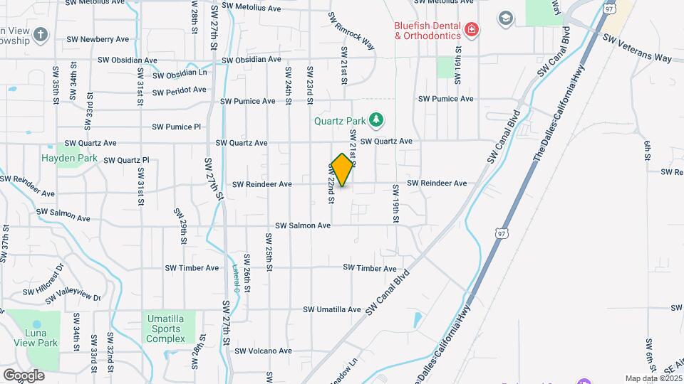 2132-2142 SW Reindeer Ave Map and Location Details
