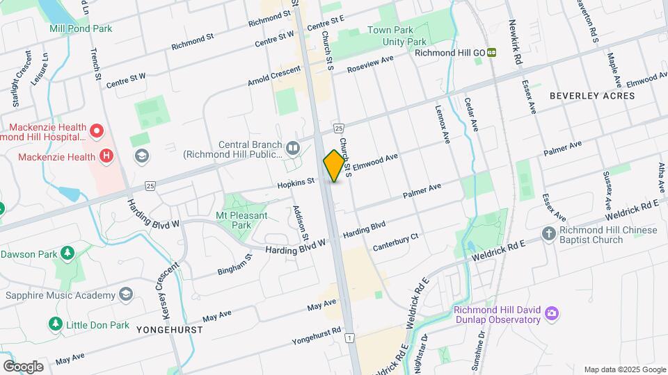 9901-9901 Yonge St Map and Location Details
