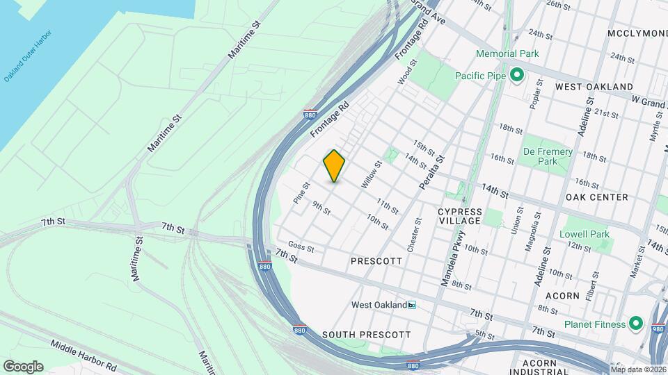 1010-1012 Wood St Map and Location Details