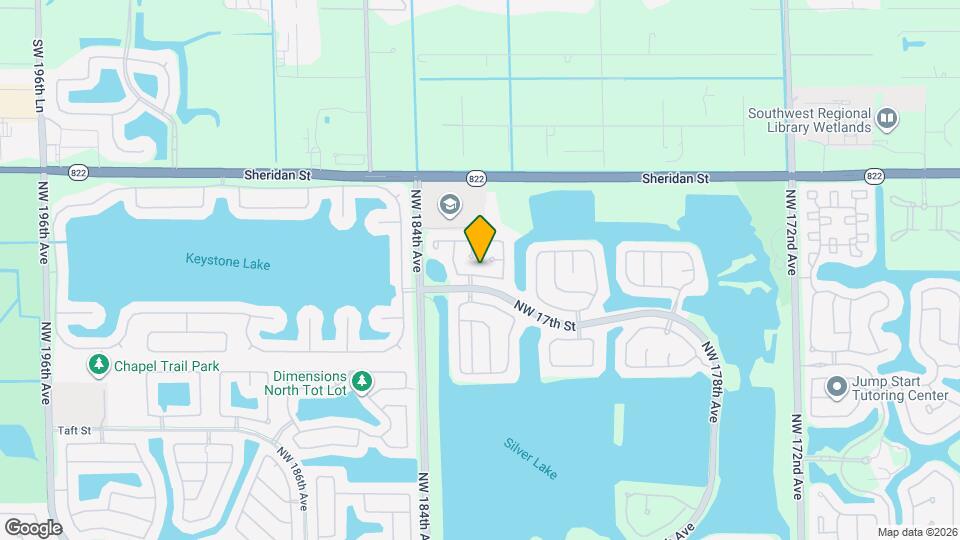 18281 NW 19th St Map and Location Details