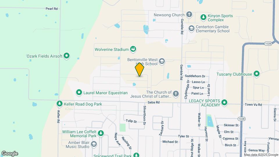 1050 Sunshine Ct Map and Location Details