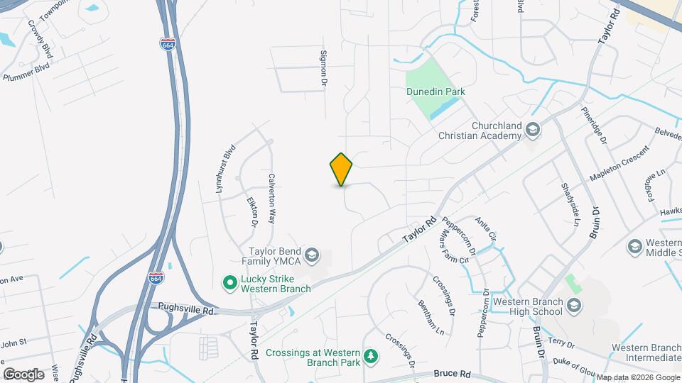 3524 Clover Meadow Dr Map and Location Details
