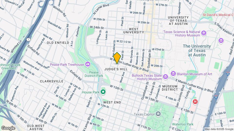 1804 Pearl St Map and Location Details
