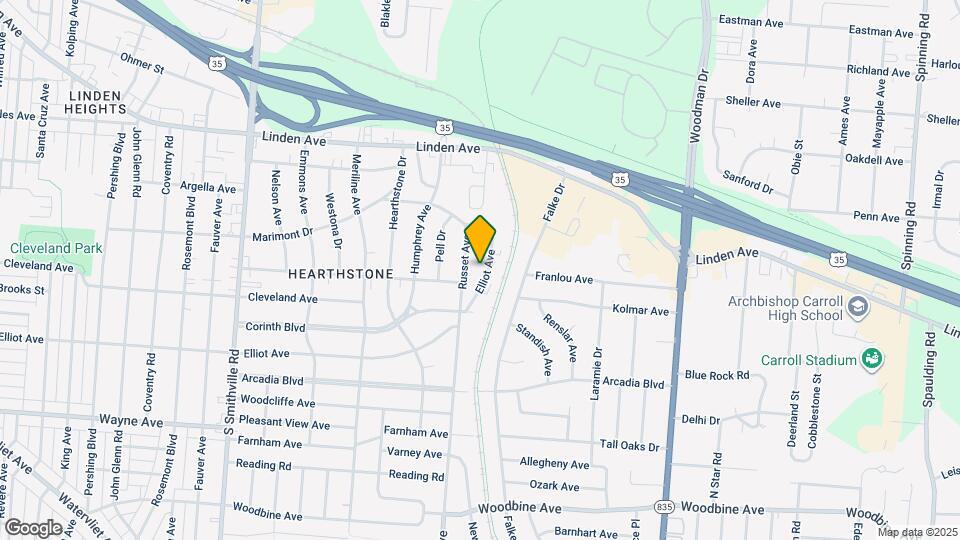 4537 Elliot Ave Map and Location Details