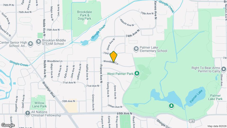 3701 Woodbine Ln Mapa y Detalles de la Ubicación
