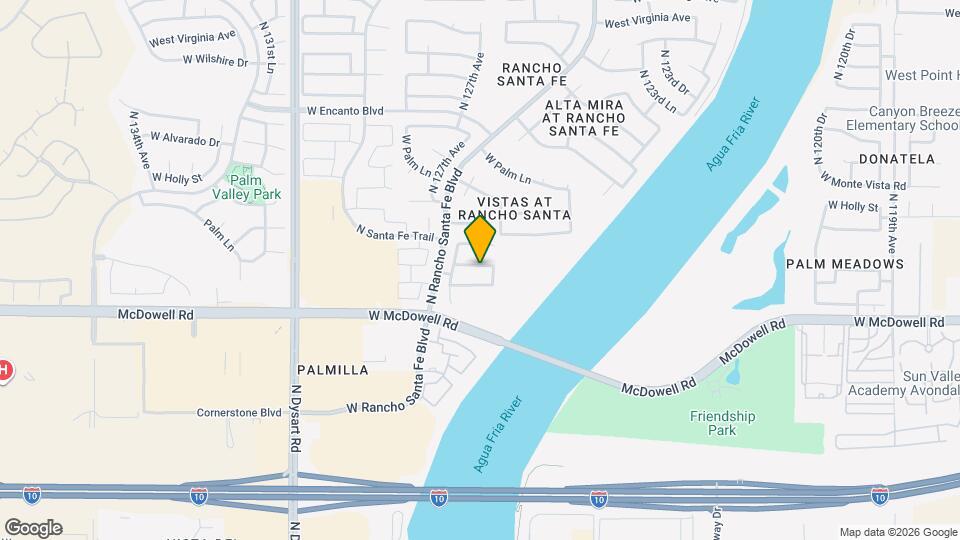 12561 Desert Flower Rd Map and Location Details