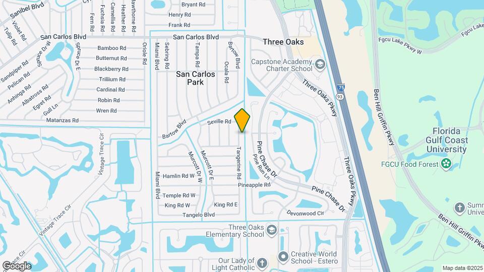 19029 Tangerine Rd Map and Location Details