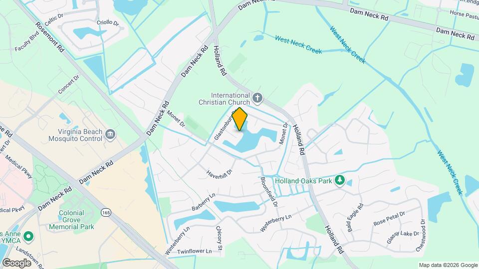 3004 Glastonbury Cir Map and Location Details