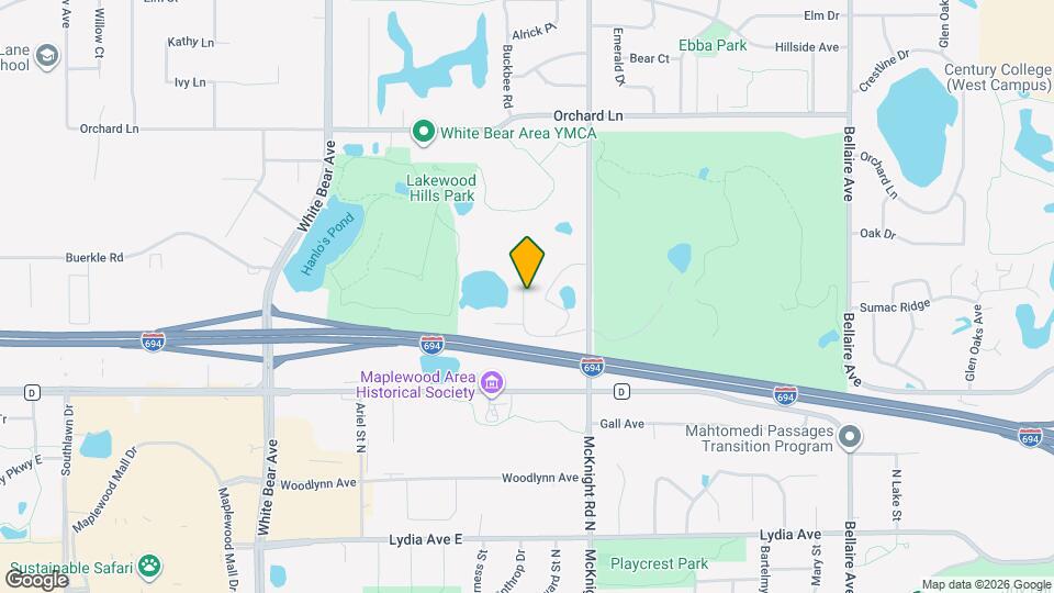 Lakewood Hills Apartment Map and Location Details