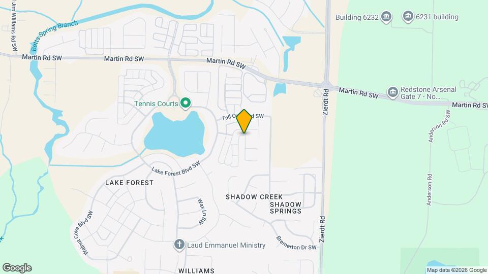 6 Whispering Oak Dr SW Map and Location Details