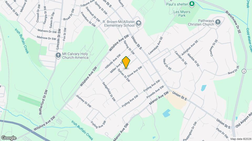 121 Marshdale Ave SW Mapa y Detalles de la Ubicación