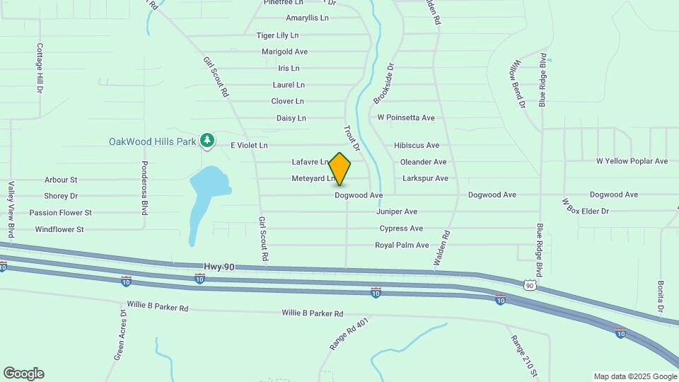 433 Dogwood Ave Map and Location Details