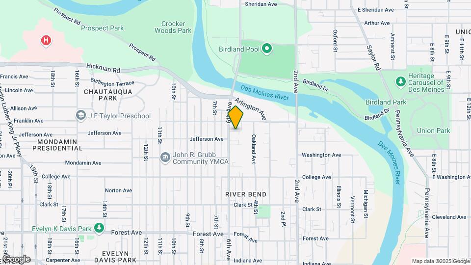 1811 6th Ave Mapa y Detalles de la Ubicación