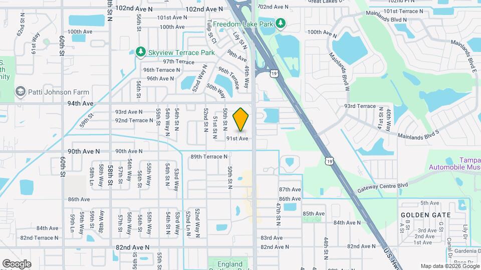4947 91st Ave N, Unit C Mapa y Detalles de la Ubicación