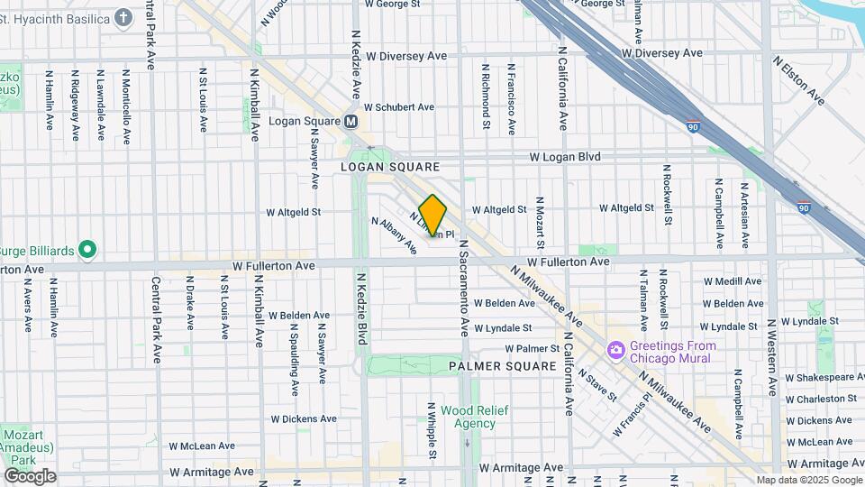 Logan Square Apartments Map and Location Details