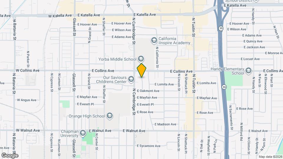 816 N Waverly St Mapa y Detalles de la Ubicación