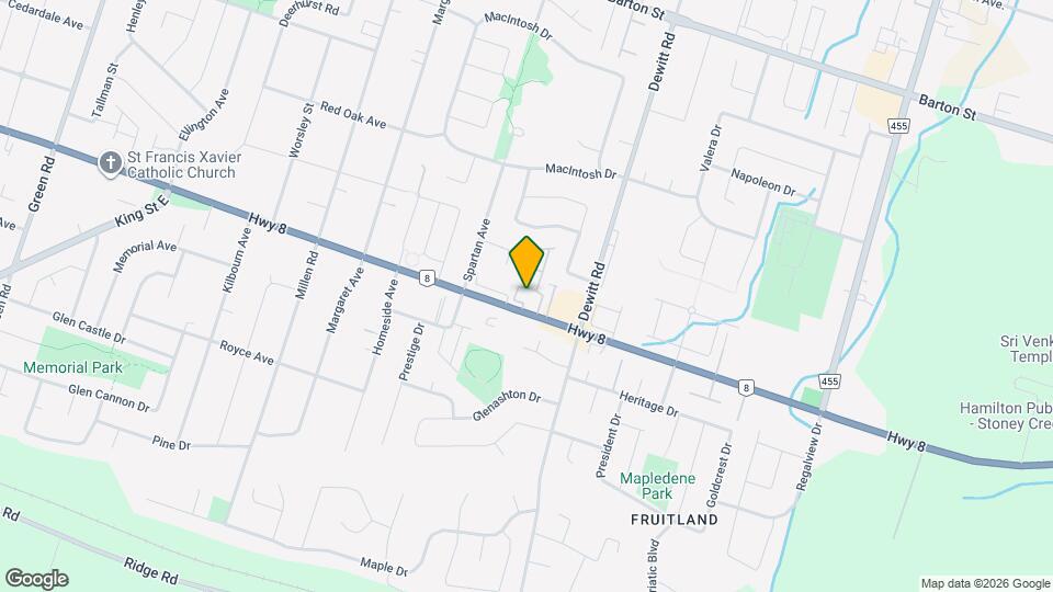 495 Hwy 8 Map and Location Details