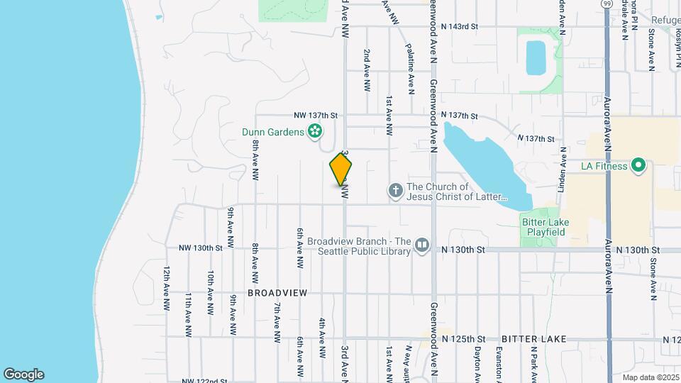 13215 3rd Ave NW Map and Location Details