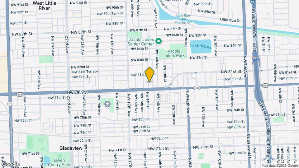 7941 NW 14th Pl Mapa y Detalles de la Ubicación