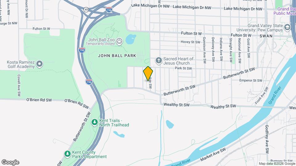 253 Valley Ave SW Map and Location Details