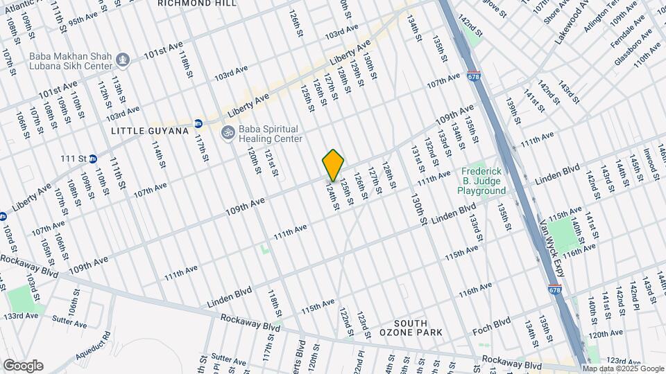 109-17 124th St Map and Location Details