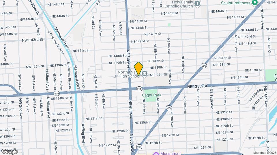 650 NE 137th St Map and Location Details