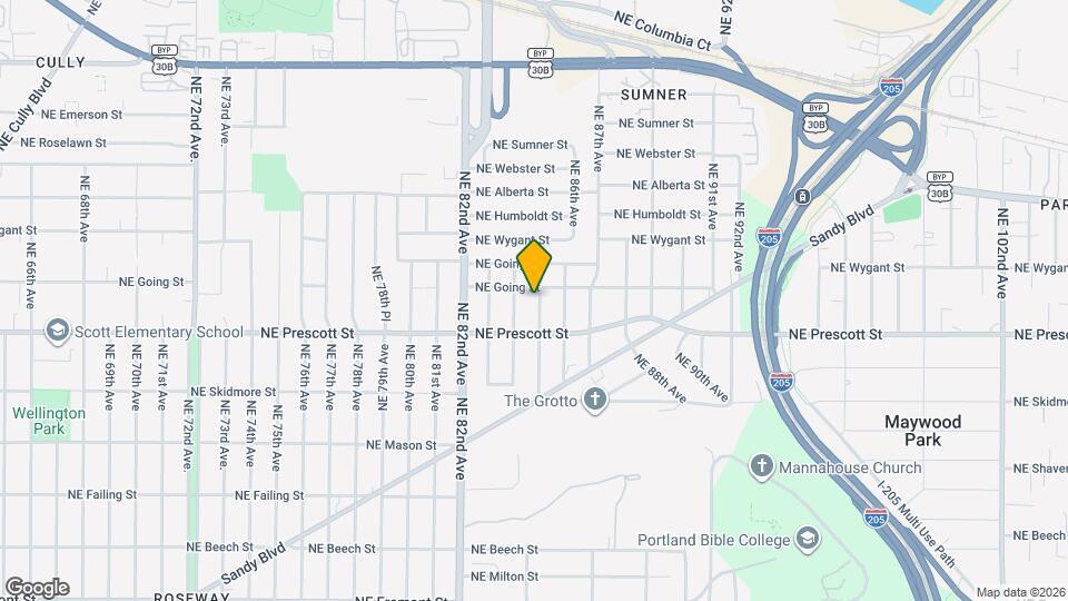 4555 NE 85th Ave Map and Location Details