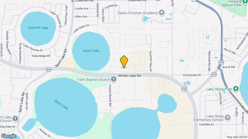 1580 Axel Cir Mapa y Detalles de la Ubicación