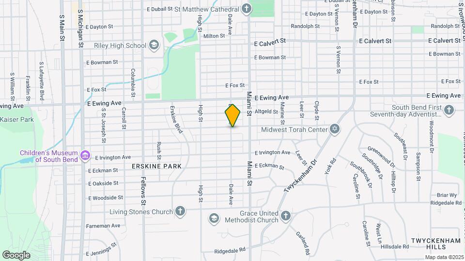 1002 E Victoria St Mapa y Detalles de la Ubicación