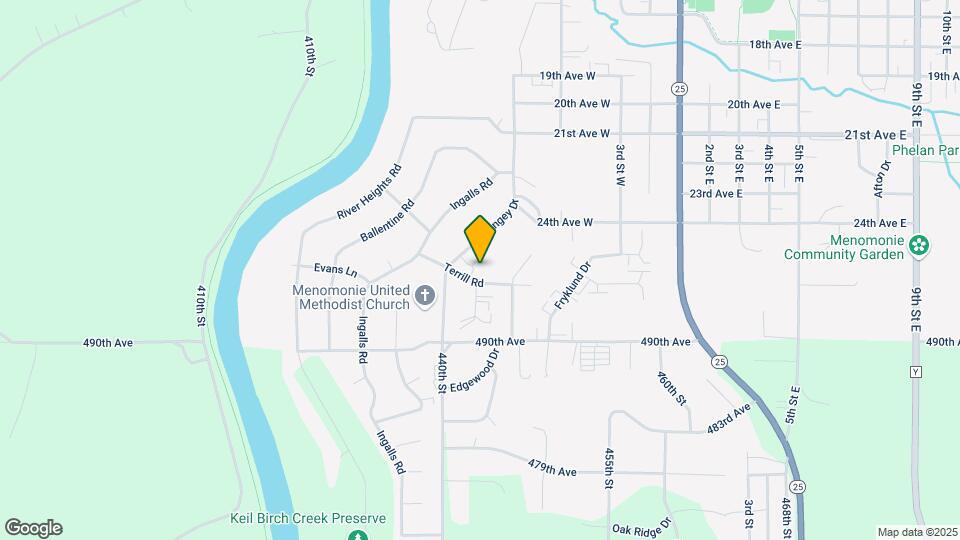 715 Terrill Rd Map and Location Details