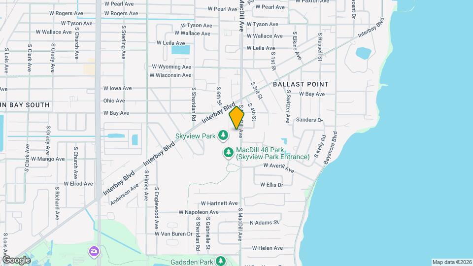 6305 S MacDill Ave Map and Location Details