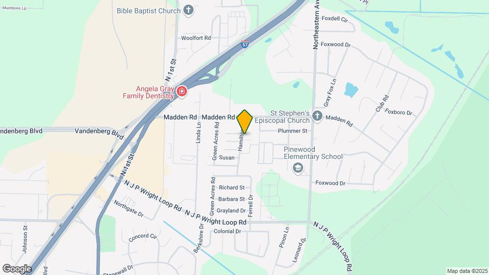 2019 Hamilton St Map and Location Details