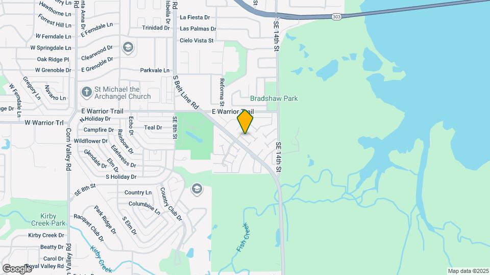 40 E Mountain Creek Dr Map and Location Details