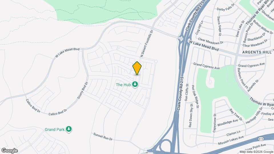 1749 S Desert Foothills Dr Map and Location Details