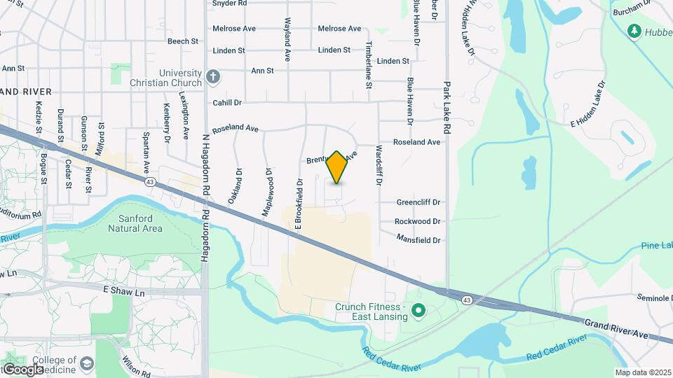 Meridian Stratford Place Senior 55+ Apartments Map and Location Details