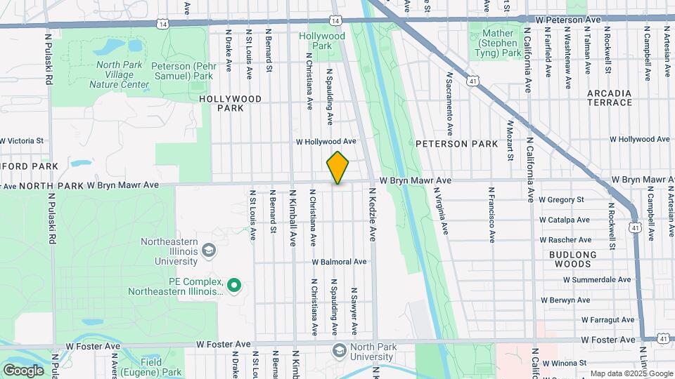 5549-5553 N Spaulding Ave Mapa y Detalles de la Ubicación
