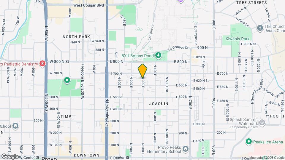 541 E 500 N, Unit 17 Map and Location Details