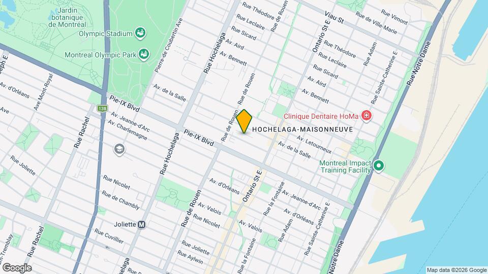 2095-2165 Av Desjardins Map and Location Details
