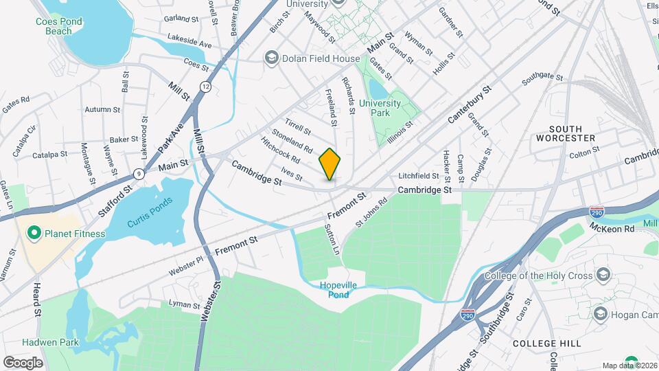 143 Cambridge St Map and Location Details