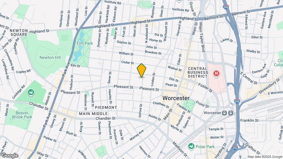 20 Ashland St, Unit 1R Map and Location Details