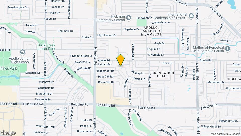 3637 Clubview Dr Map and Location Details