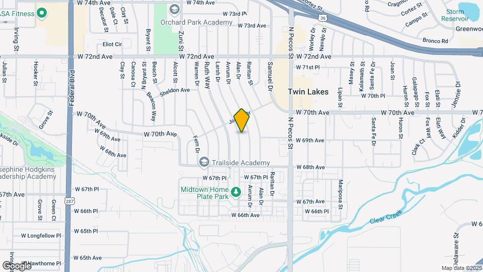 6900 Larsh Dr Map and Location Details