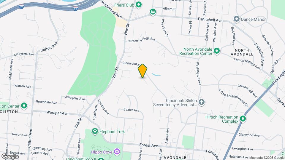 129 Glenridge Pl Map and Location Details