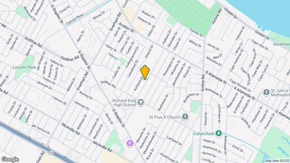 726 Sheridan Dr Map and Location Details