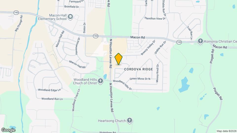 10098 Cross Ridge Rd Mapa y Detalles de la Ubicación