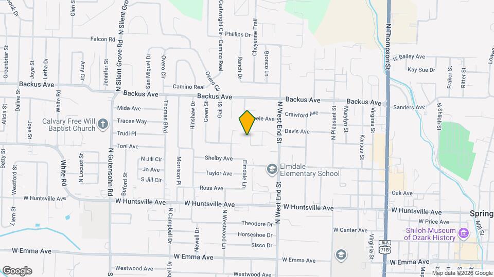 950 Penny Ln Map and Location Details