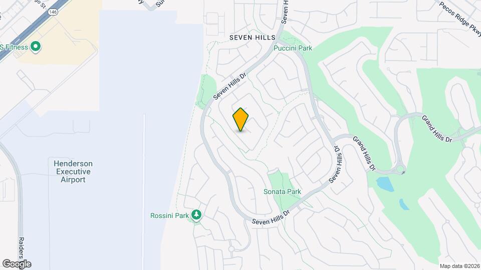 1340 Rolling Sunset St Map and Location Details