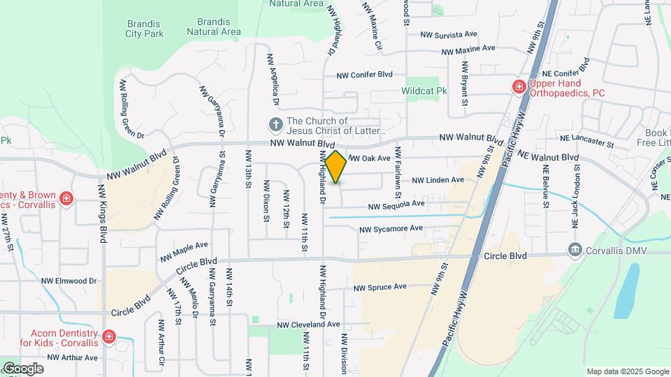 2410 NW Wayland St Map and Location Details